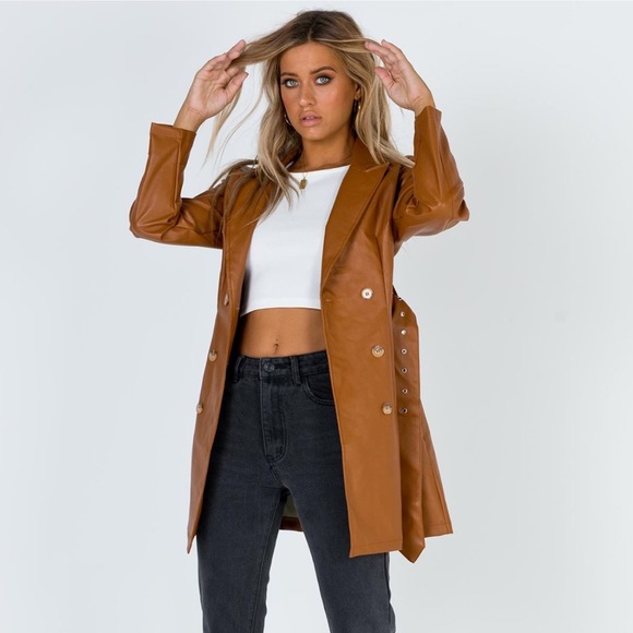 Princess Polly Karie Jacket Size 2 - Picture 2 of 9